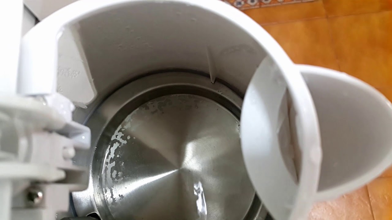 HOW TO CLEAN ELECTRIC KETTLE WITH VINEGAR EVERY MORNING ,,,, THIS IS