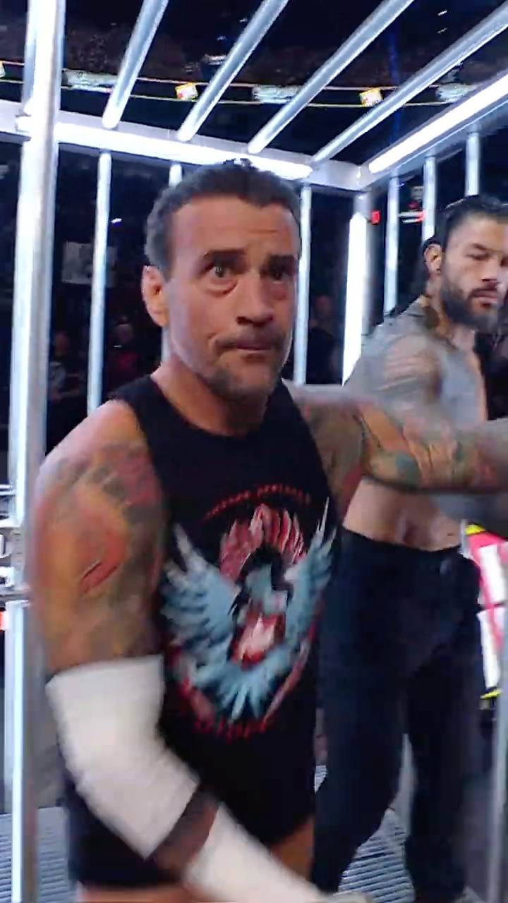 CM Punk wasn’t waiting any longer ? #SurvivorSeries #WarGames