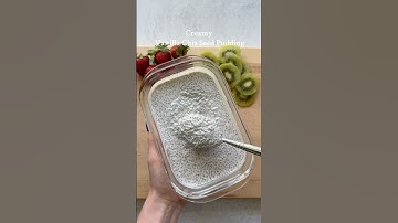 Creamy Vanilla Chia Seed Pudding