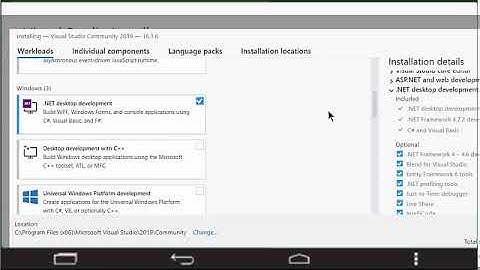 Build a Math Quiz App from scratch | Visual Studio Installation requirements | Part 3 | 2020