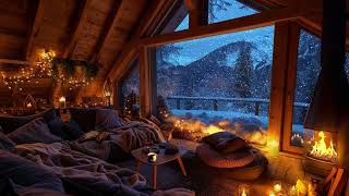 Whispers of Winter - Snowy Retreat with Crackling Fire by Cozy Timez 13,820 views 3 months ago 8 hours