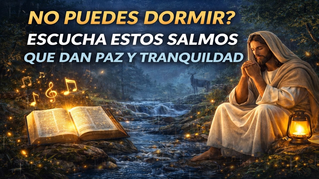 NO PUEDES DORMIR? escucha estos salmos que dan PAZ