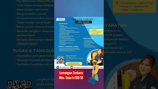 Lowongan Kerja Terbaru SD SMP SMK SMA D3 S1 ‼️