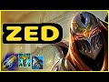 ZED VS YASUO MID GAMEPLAY GRANDMASTER I