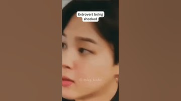 When extrovert adopt the introvert #shorts #bts #jungkook #jimin #btsarmy #youtubeshorts #subscribe
