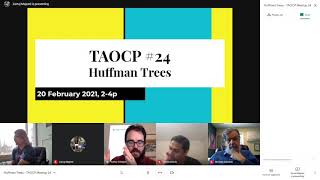 Huffman Trees - TAOCP Meetup #24