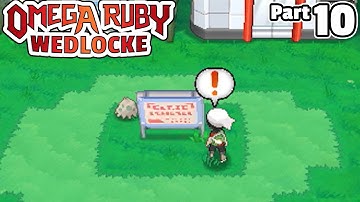 Pokémon Omega Ruby Wedlocke, Part 10: Burdened Turf!
