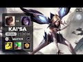 Kai&#39;Sa vs Samira ADC - KR Master - Patch 14.10 Season 14