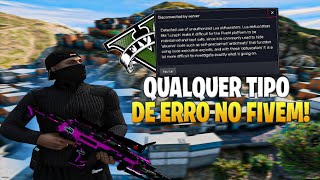 COMO CORRIGIR O ERRO "DETECTED USE OF UNAUTHORIZED LUA OBFUSCATER" FIVEM