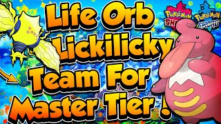 Life Orb Lickilicky in Master Tier! - Pokémon Sword and Shield Competitive Ranked Double Battles