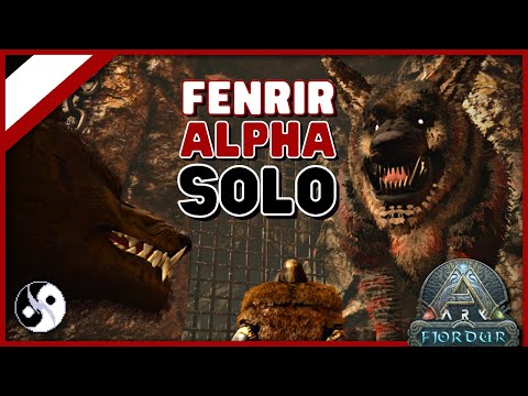 How To Beat Alpha Fenrir Boss Fight Solo Official Ark Fjordur