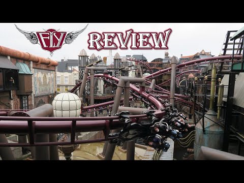 F.L.Y. Review, Phantasialand Vekoma Launched Flying Coaster | Best Ride in Germany?