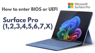 Famous How to Enter BIOS or UEFI Surface Pro (1,2,3,4,5,6,7,X) Net Worth