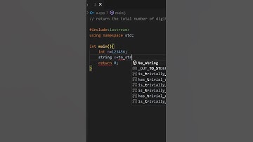 Calculating total number of digits without loops in C++ #coding #dsa