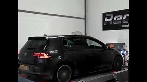 2016 Volkswagen Golf MK7 tune on the Dyno Regal Tuning York Rolling Road