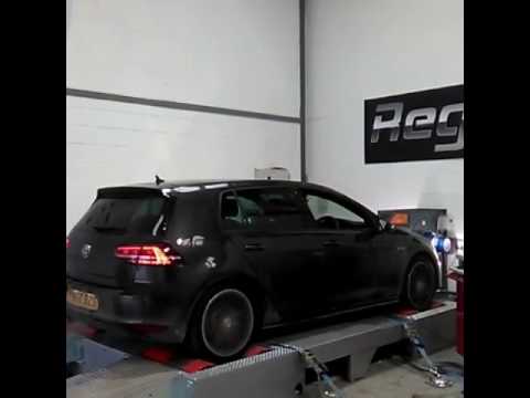 2016 Volkswagen Golf MK7 tune on the Dyno Regal Tuning York Rolling Road