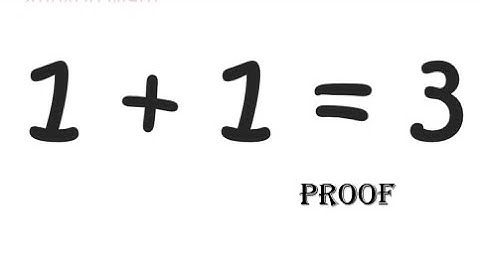 1+1=3 Proof | Breaking the rules of mathematics | How? | Fun of math | StudyUp Math