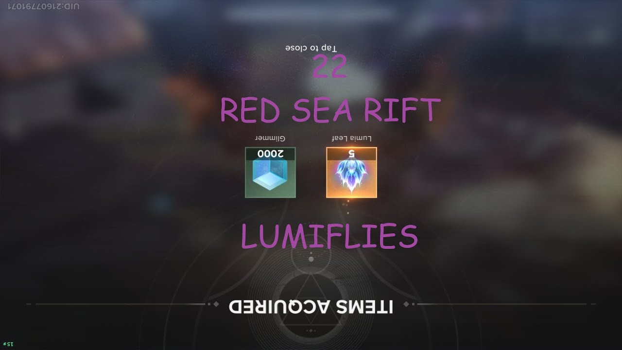 22 Lumiflies Red sea rift + Bonfire | Destiny Rising - YouTube