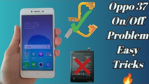Oppo A37 Mobile Auto On/Off Problem / A37 Mobile Restart Problem / Oppo Mobile Auto On Off Problem