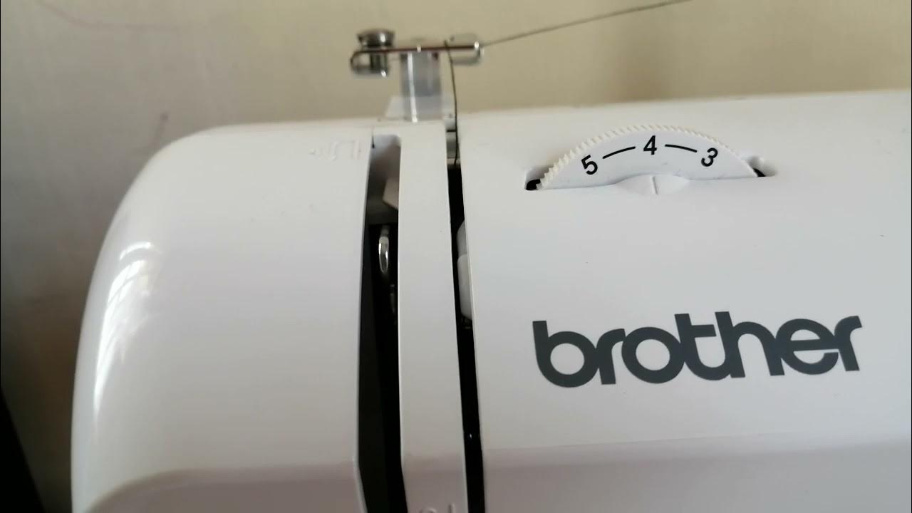 Sewing tutorial/Day 1 with Brother Lx27nt sewing machine/threading