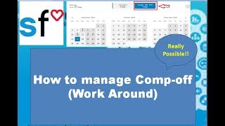 SAP SuccessFactors: Comp Off Management Configuration screenshot 3
