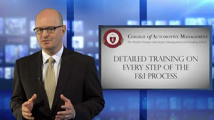 F&I Career Training, College of Automotive Management