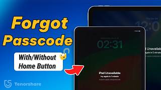 Forgot iPad Passcode? Unlock With or Without Buttons (All Models 2026)