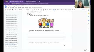programming for kids.Level 20. Convert string to number