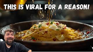 This Upgraded Viral Sizzling Spaghetti recipe is insane! Must Try!