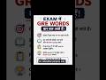 Master these 5 GRE Words in 60 Seconds! 🧠✈️ #shorts
