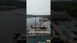 Lunenburg, a charming coastal town in Nova Scotia, Canada. #marriedcouplevlog #travel #explorecanada