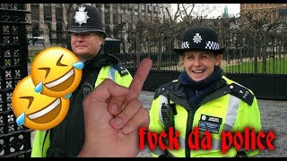 Hellbanianz tallen me policine e Londres gjate xhirimit te kenges \