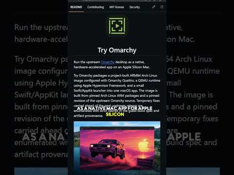 Try Omarchy: Run Omarchy on MacOS without any setup