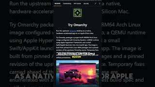 Try Omarchy: Run Omarchy on MacOS without any setup