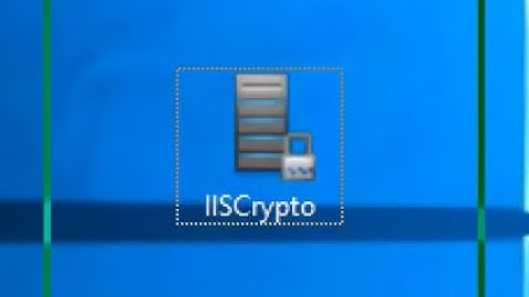 Working with IIS Crypto!
