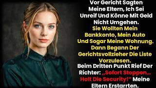 Meine Eltern Forderten Vor Gericht Alles Von Mir — Bis Der Gerichtsvollzieher Die Liste Vorlas