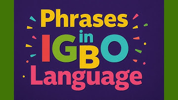 Zinnen in de Igbo-taal