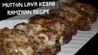 INDIAN COMMERCIAL RECIPE*First Time On Youtube Keto Diet Recipe Mutton Lava Kebab #muttonkebab