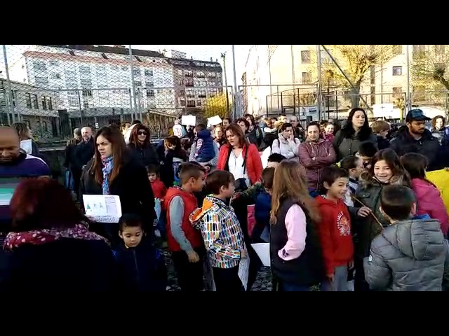 Protesta en A Escardia
