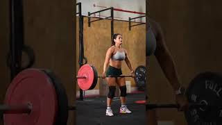 Hot Girl Weight Lifting Female Body