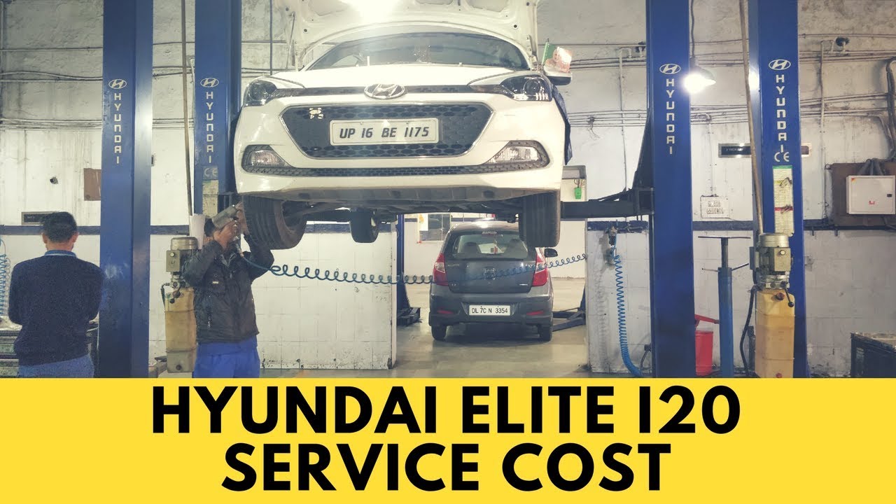 Hyundai Elite i20 Service Cost || Third Free Service of Hyundai elite ...