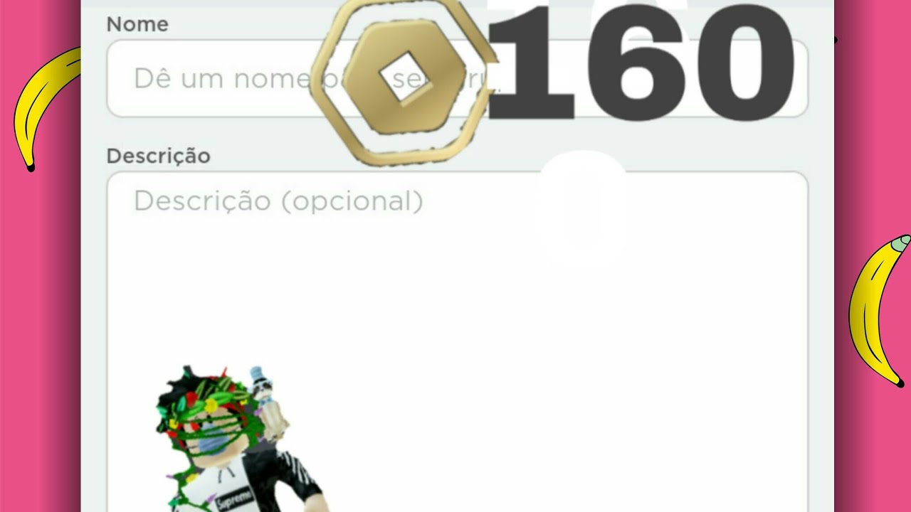 Gastei 160 robux que restaram da minha última compra, fiz uma skin e ...