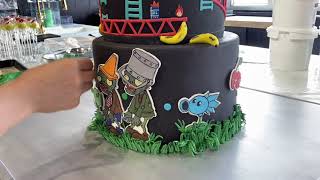 4 Tier Mario Cake Making