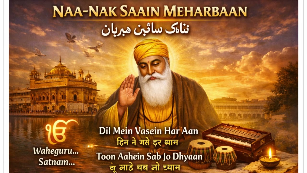 Nanak Saain Meharbaan | Sindhi Bhajan | Waheguru Simran | Guru Nanak Dev Ji Devotional Song