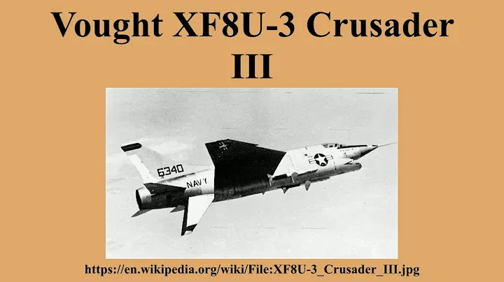 Vought XF8U-3 Crusader III