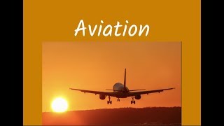 Aviation: A Presetation With FunFacts And Flight properties
