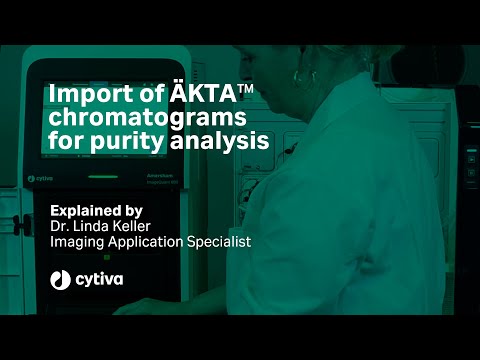Import of ÄKTA chromatograms for purity analysis