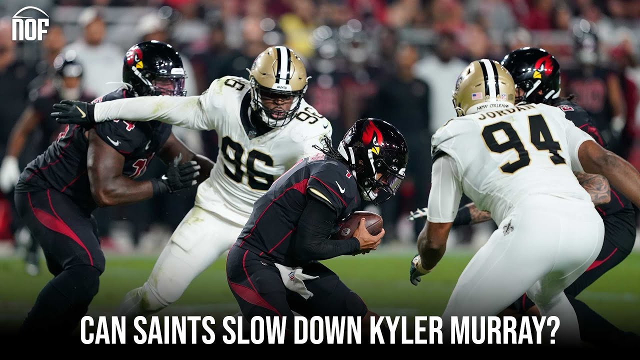 Can the Saints slow down Kyler Murray?