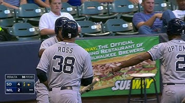 SD@MIL: Amarista plates two runs on a triple to right