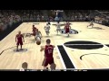 NBA Live 08 PC Gameplay (cleveland cavaliers vs san antonio spurs)